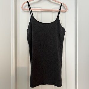 Active Basic Charcoal Camisole Top